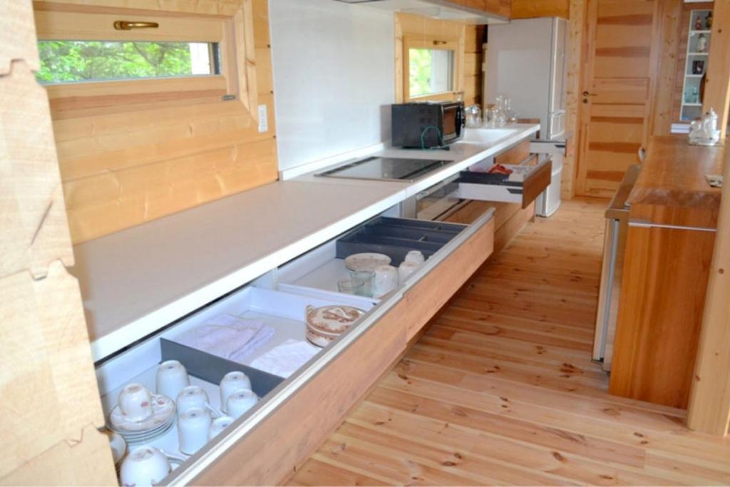 浅間山を眺めるフインランドログハウス Karuizawa Dış mekan fotoğraf